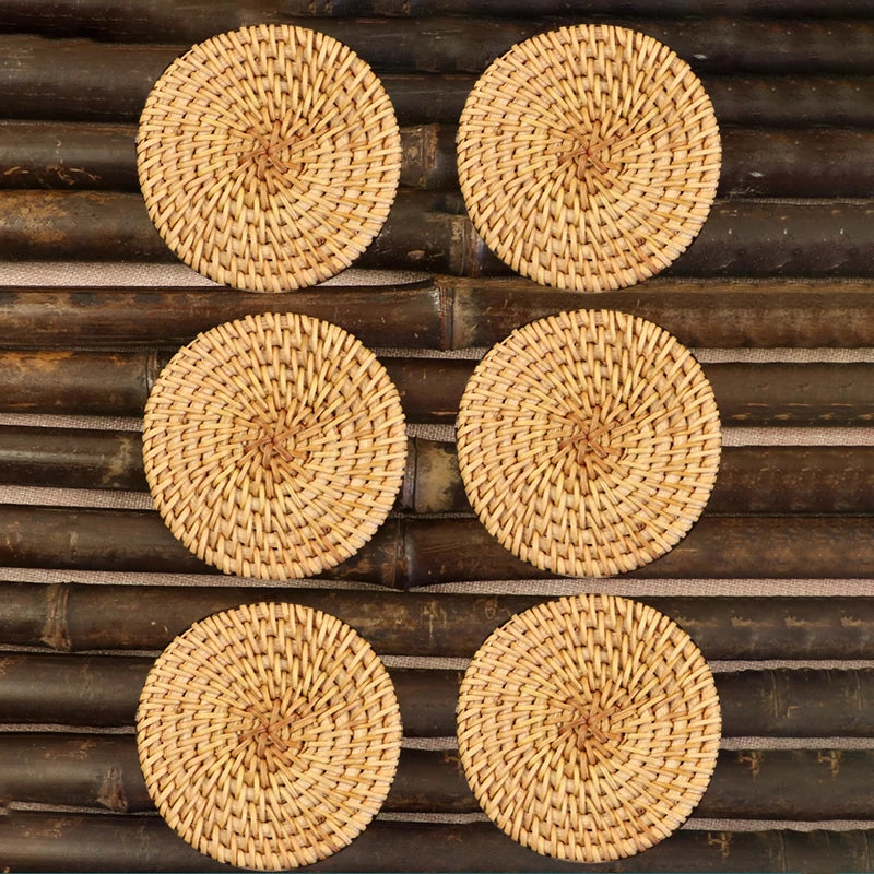  Eco-friendly Mat Drink Coasters